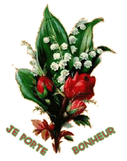{c'est le 1er mai }{c'est le fete du muguet }